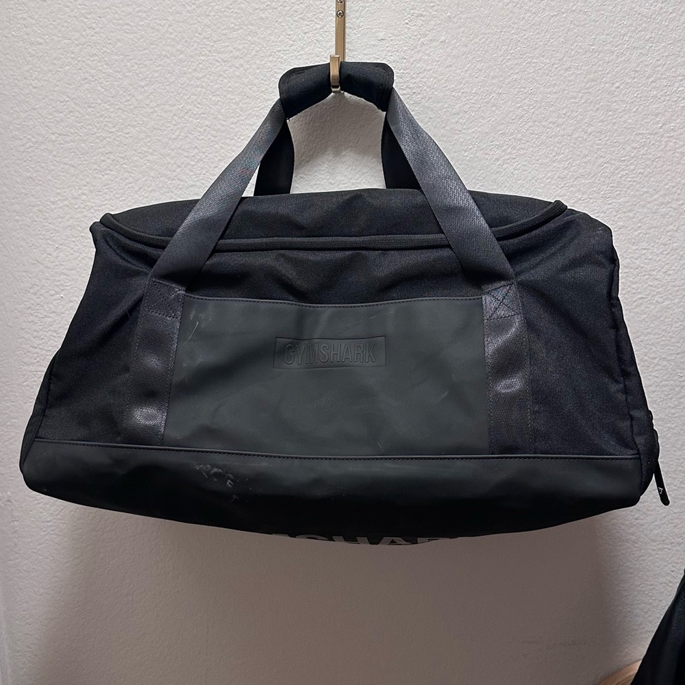 Gymshark Charcoal Duffel Bag for Men
